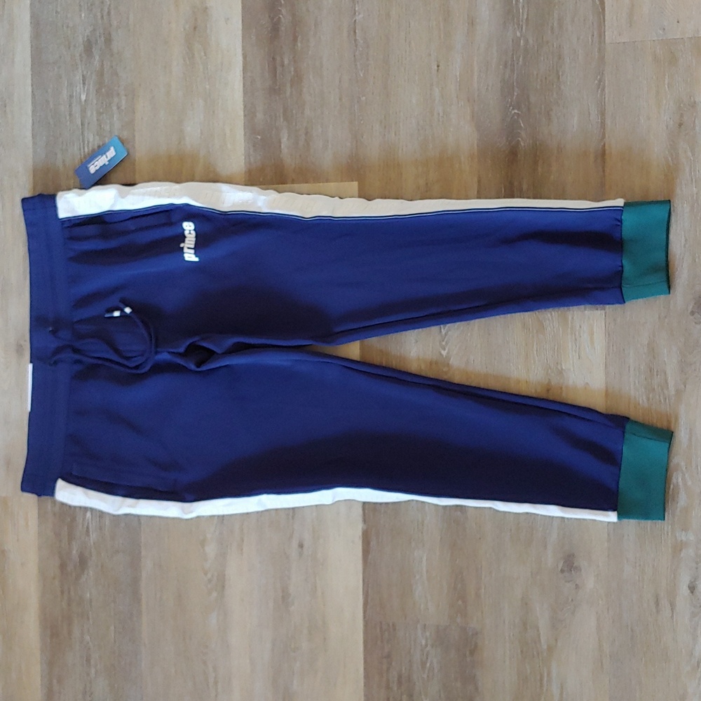 NWT Prince Pickleball Men's Navy Blue Jogger Pants Size L